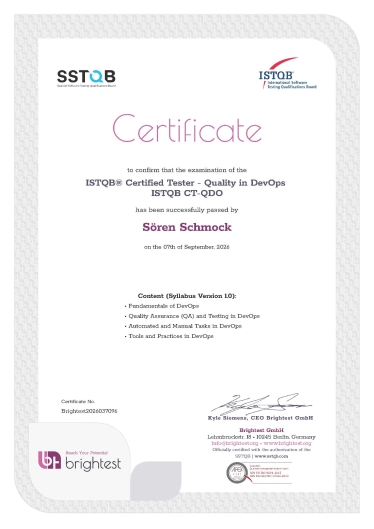 ISTQB® Certified Tester - Finance Testing (CT-FT)